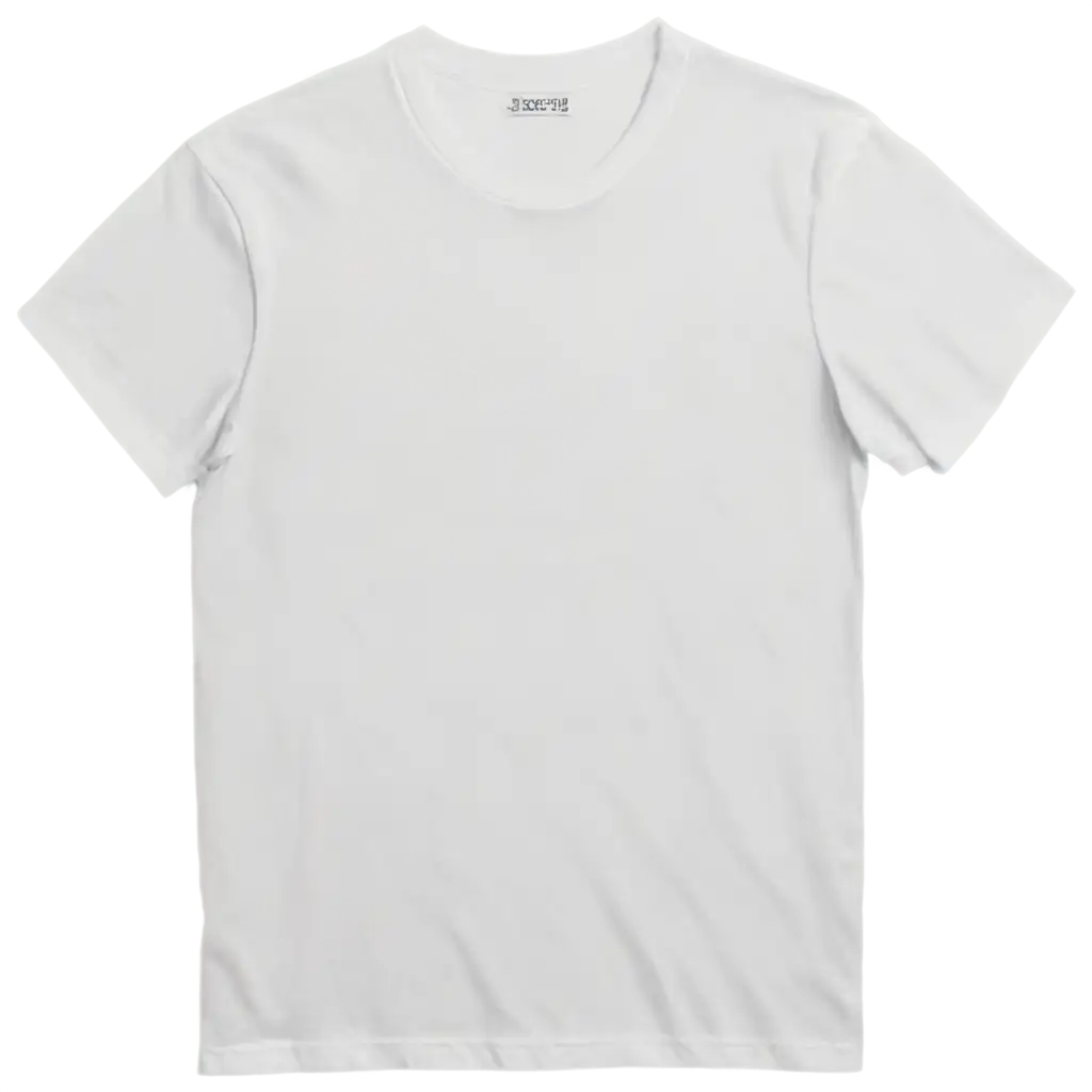 HighQuality-PNG-Image-of-a-Soft-Wrinkled-White-TShirt-with-Short-Sleeves