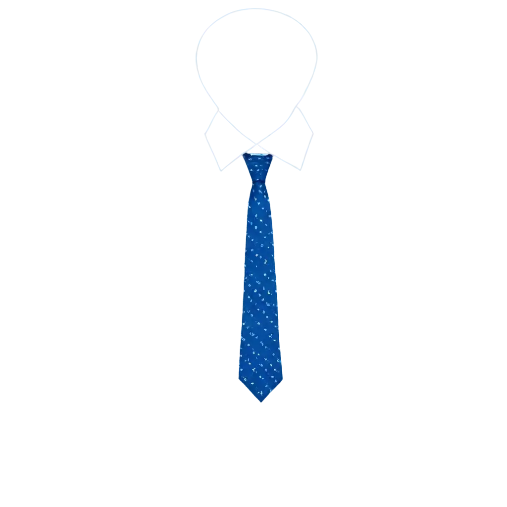 PNG-Image-of-a-Polo-Shirt-Blue-Elephant-and-Tie-Create-Art-with-Distinct-Clarity