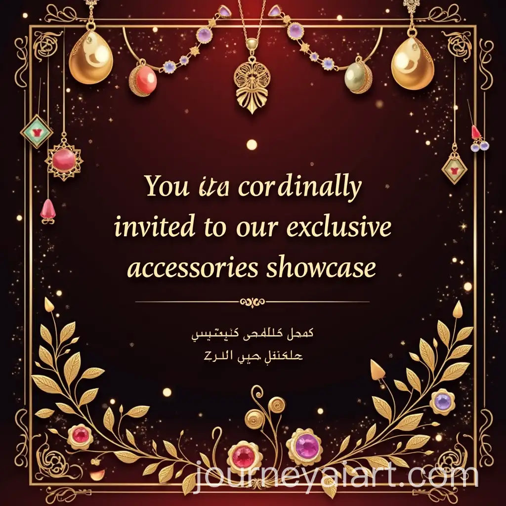 Luxurious-Invitation-Design-for-Exclusive-Accessories-Showcase