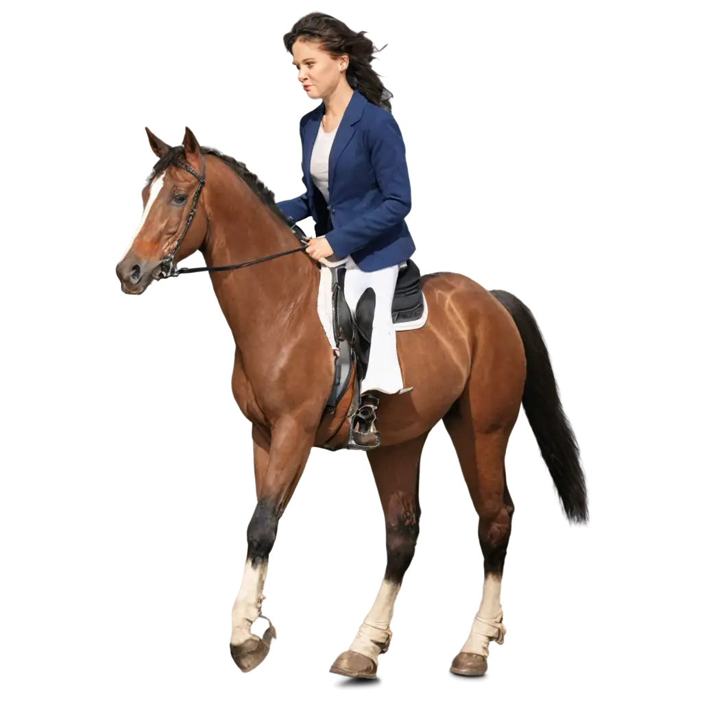 Horse-Walking-PNG-Image-HighQuality-Transparent-Artwork-for-Versatile-Use