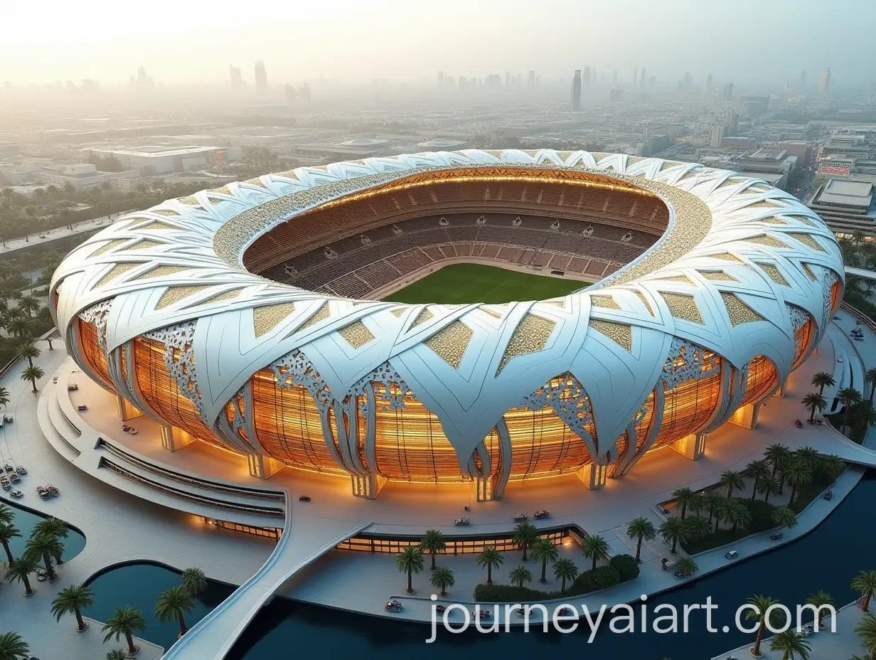Futuristic-FalconInspired-Stadium-in-Dubai-with-Arab-Design-Elements