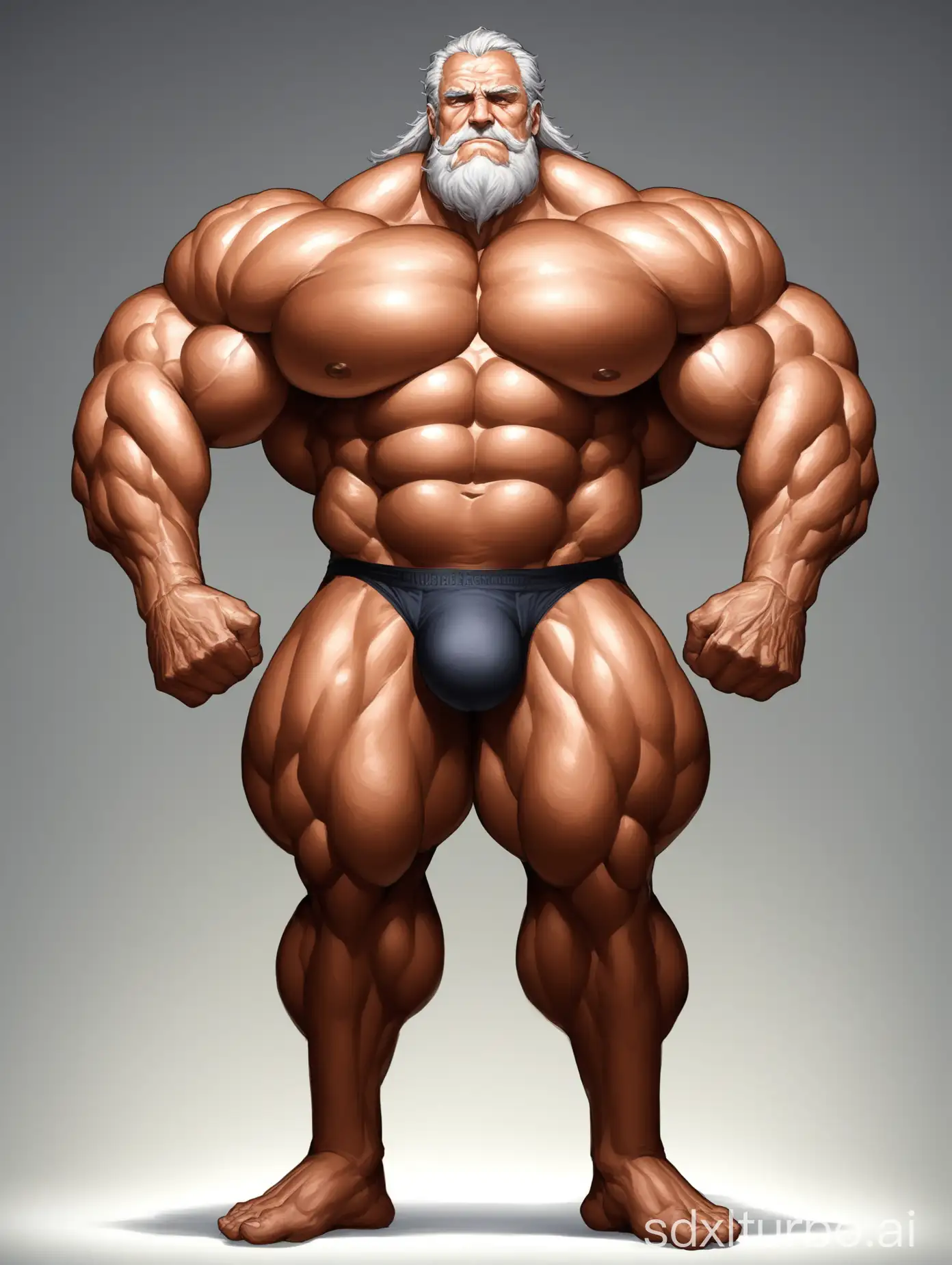 Imposing-Elderly-Bodybuilder-Showcasing-Strength