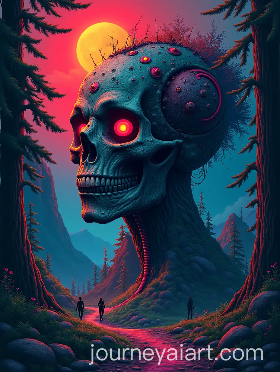 Surreal-DMT-Entity-Estella-in-a-BioMechanical-Jungle-Setting-with-Aliens-and-Machines