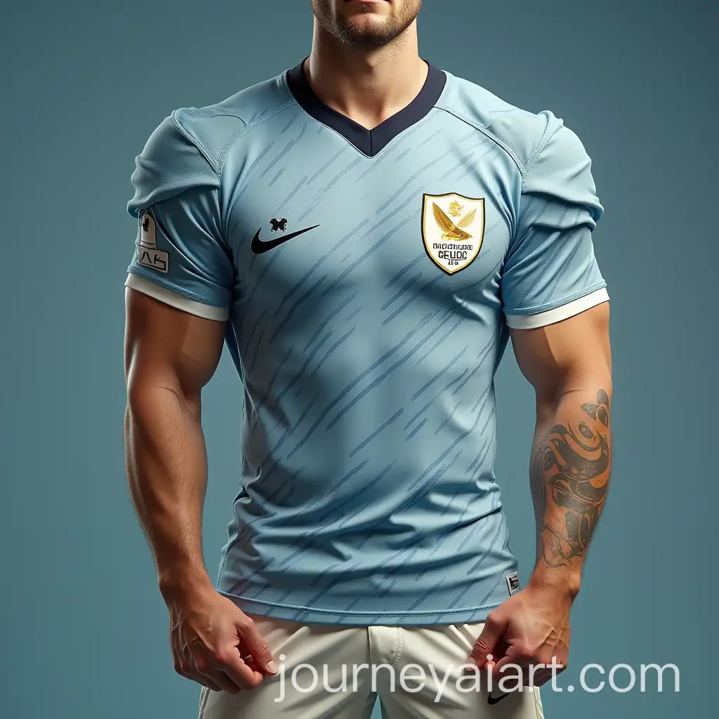 Seagulls-Wearing-Football-Jerseys-on-a-Beach