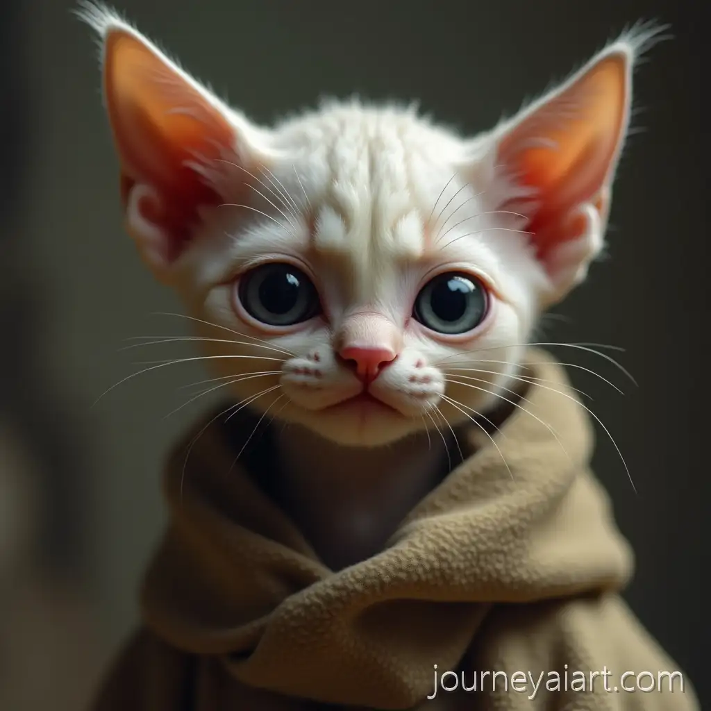 Bald-CatBald-cat-resembling-Yoda-Resembling-Yoda-from-Star-Wars