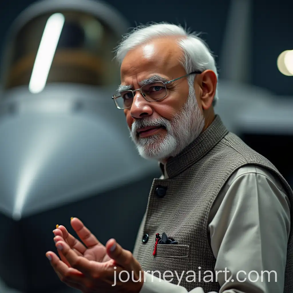 Narendra-Modi-Holding-Lockheed-Martin-F35-Lightning-in-Hand