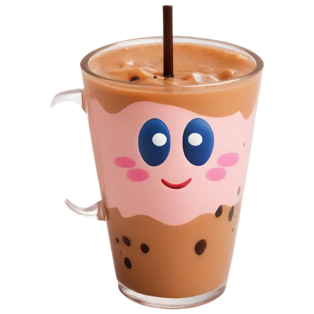 Kirby-as-an-Iced-Coffee-PNG-Image-Whimsical-Character-Design-Concept