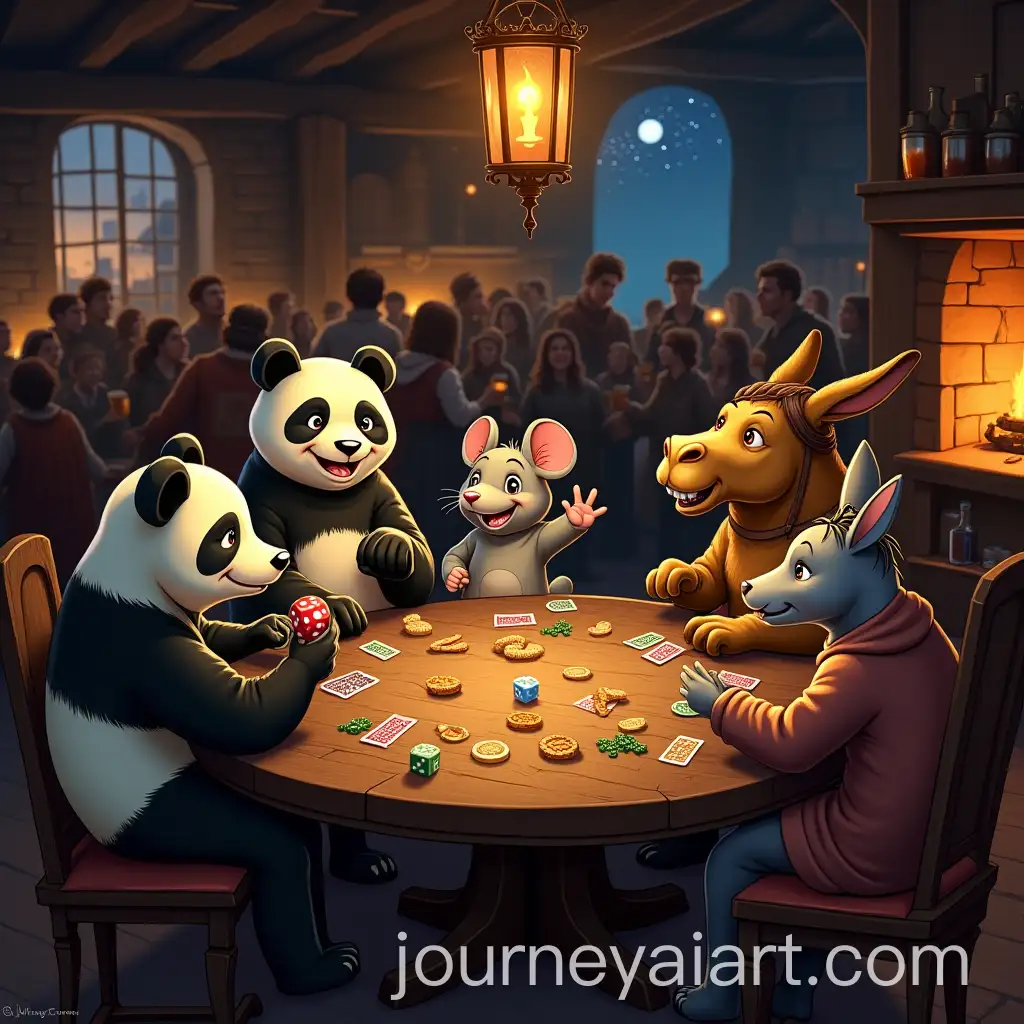 Anthropomorphic-Animals-Playing-Primera-in-a-17thCentury-Tavern