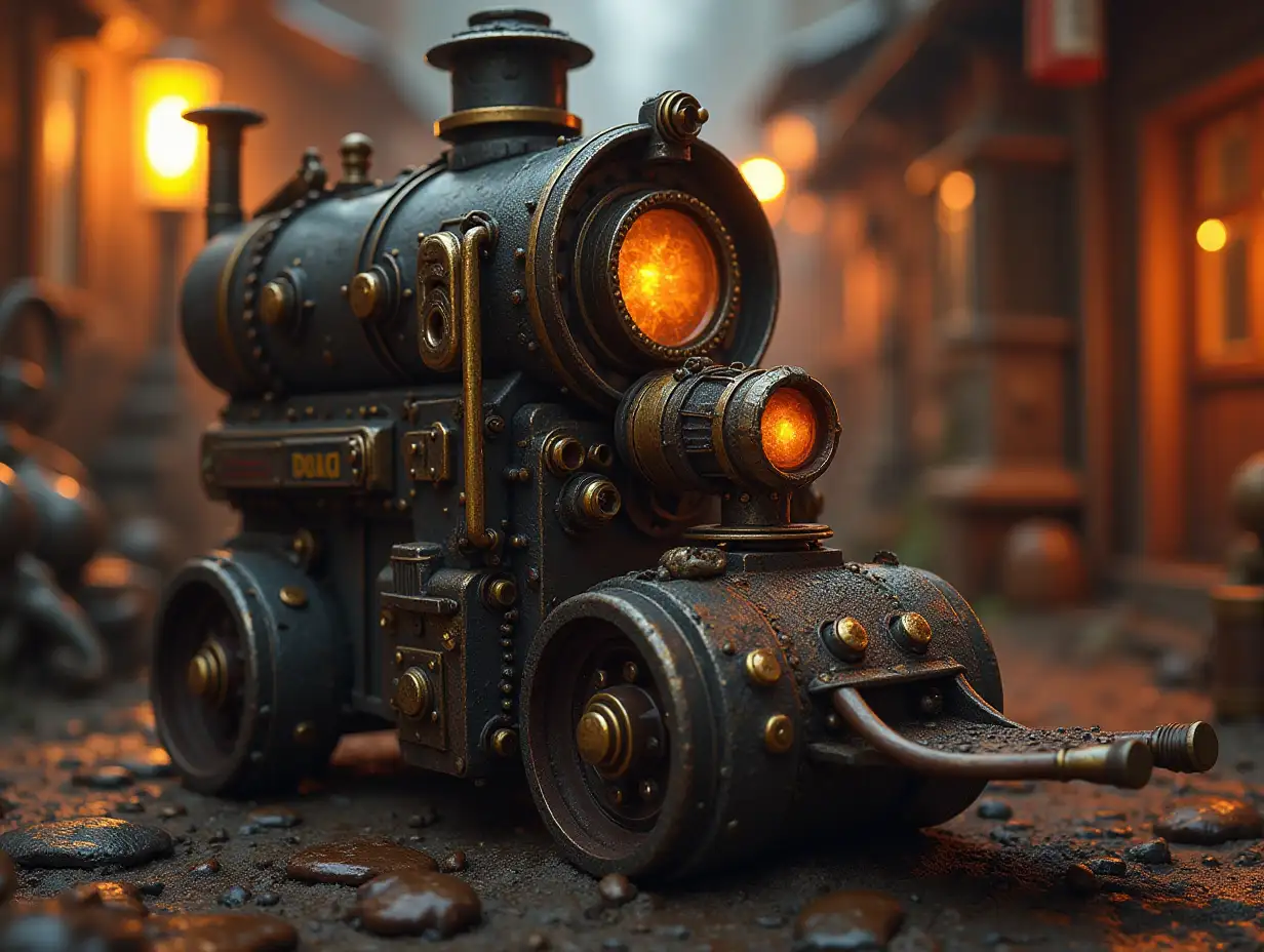 Steampunk 8k-Quality