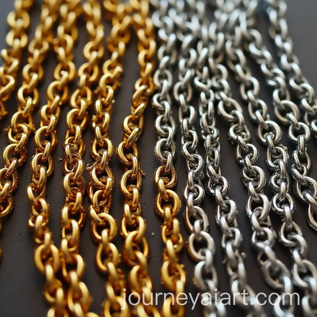 Intricately-Designed-Colored-Chains-in-Gold-and-Silver