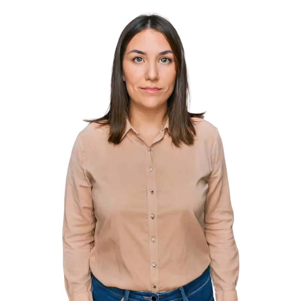 HighQuality-PNG-Image-of-a-40YearOld-American-Woman-with-a-Collared-Shirt