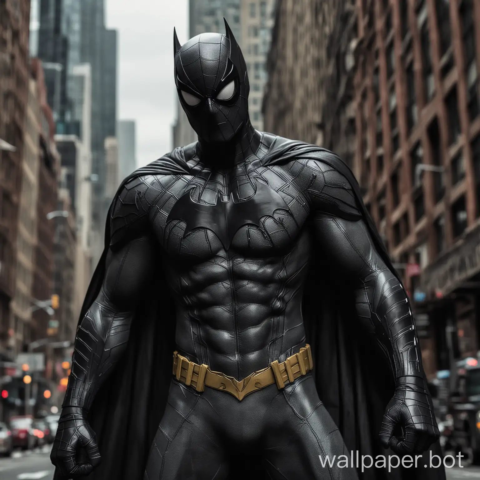 Superhero-Transformation-SpiderMan-Morphs-into-Batman