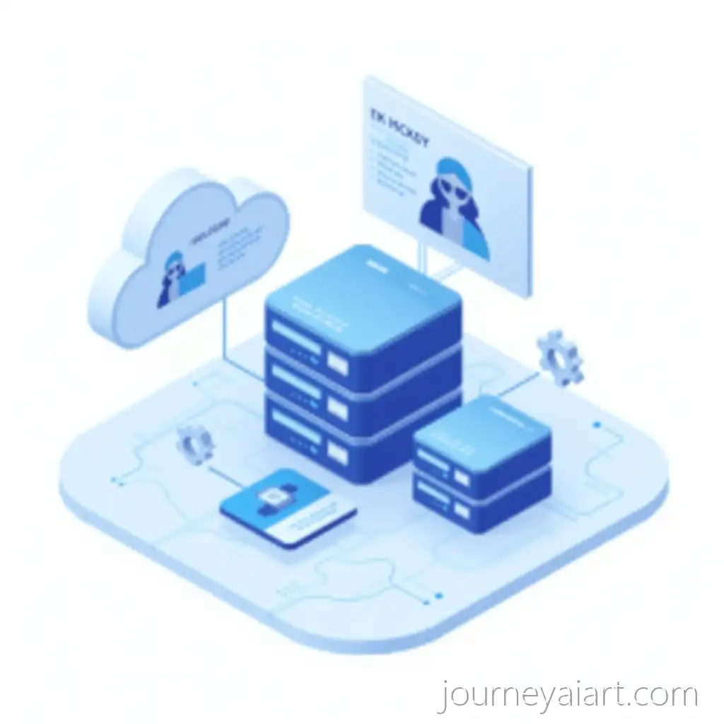 Isometric-CybersecurityCybersecurity-backup-illustration-and-Data-Backup-Illustration-with-Cloud-Servers-and-UI-Elements