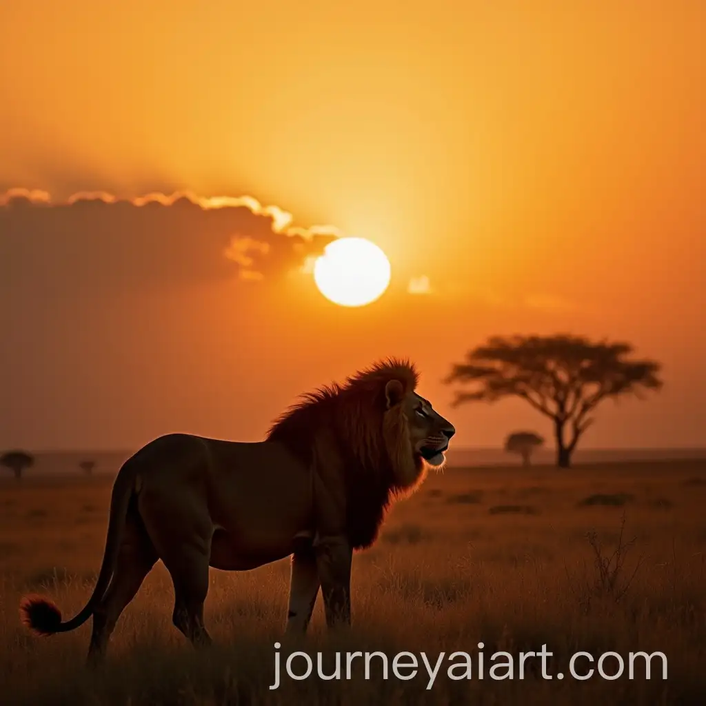 African-Sunset-with-Elders-Whispering-and-an-Alpino-Lion-in-the-Horizon