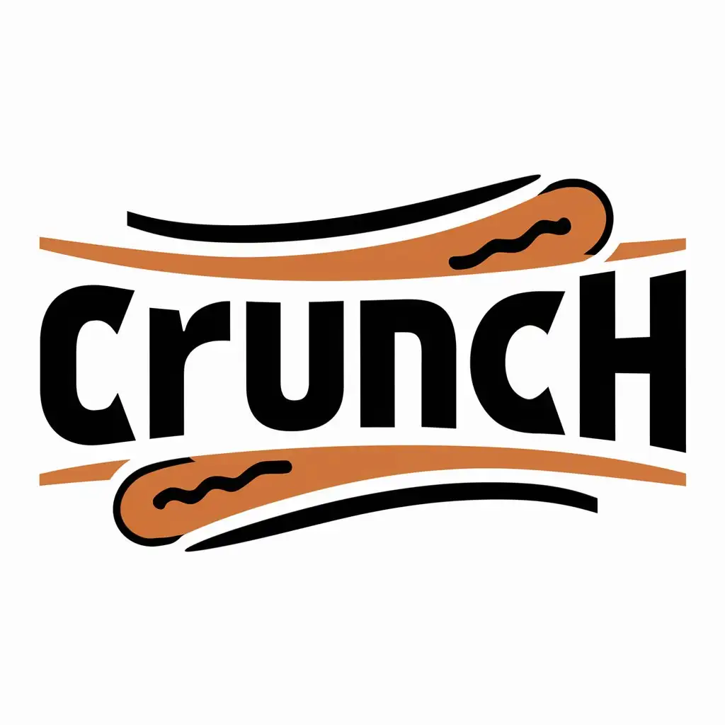 LOGO-Design-For-CRUNCH-HotDog-Symbol-in-Moderate-Style-for-Restaurant-Industry