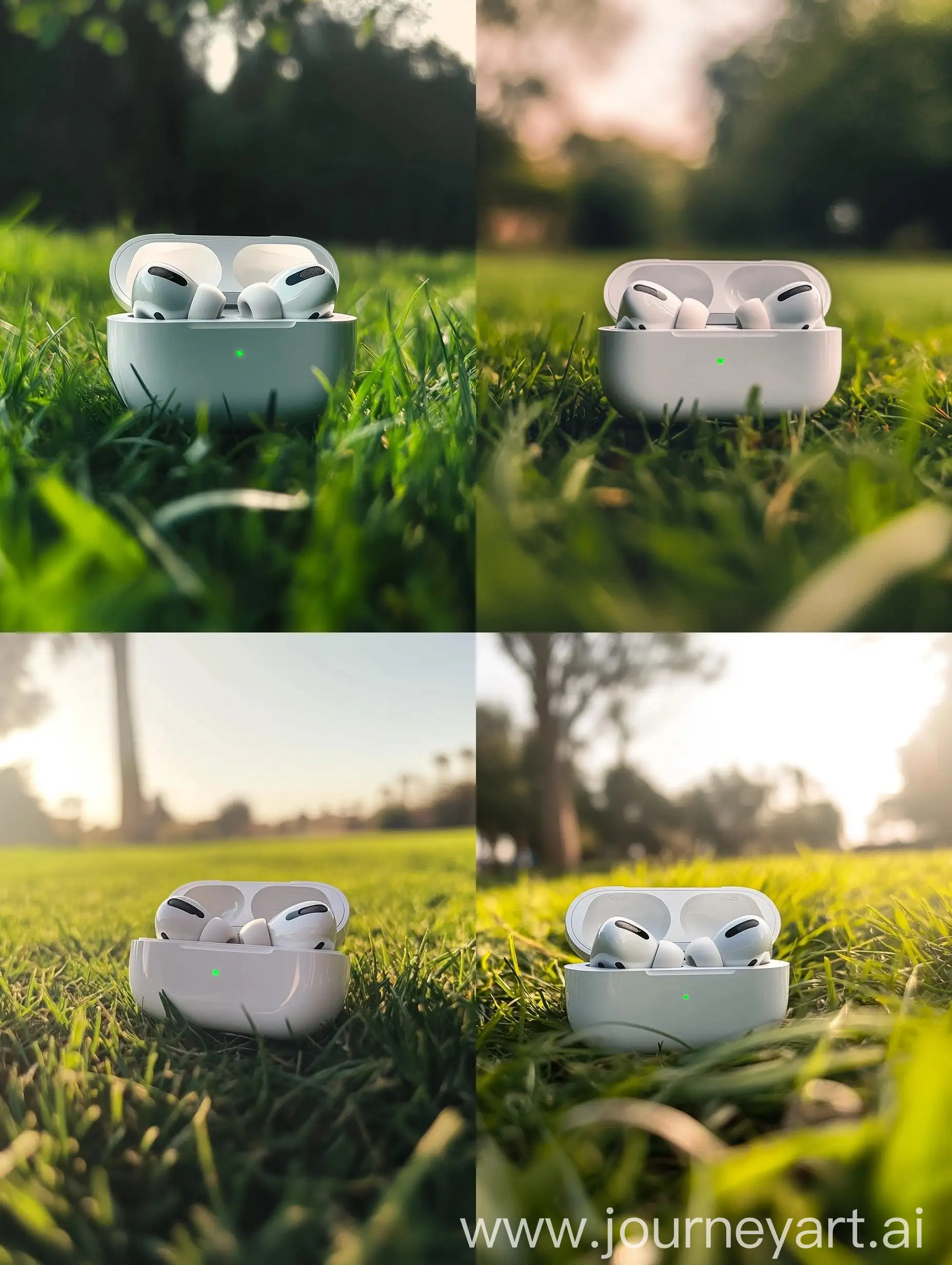 AirPods-Pro-Resting-on-Lush-Green-Grass