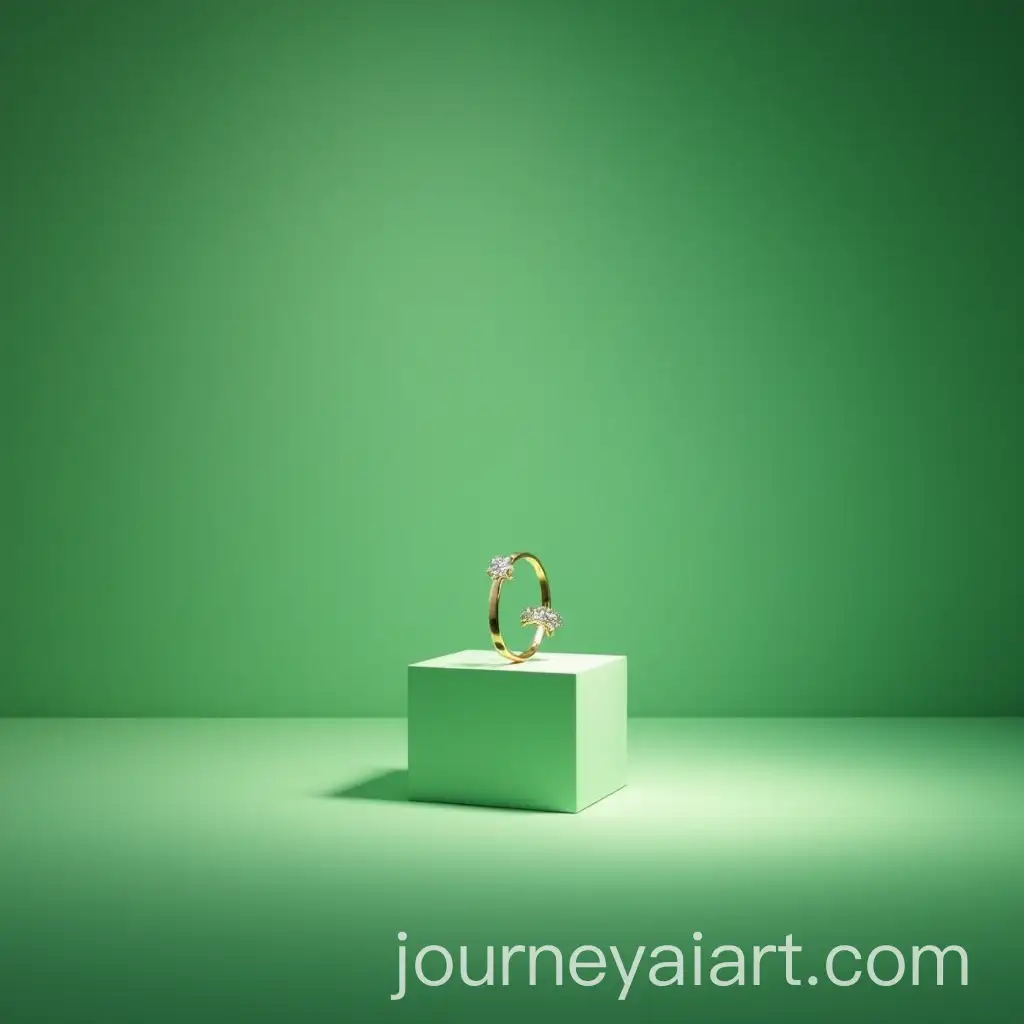 Elegant-MinimalistAI-Art-Prompt-Expansion-Jewelry-Exhibition-Stand-in-Light-Green-Style