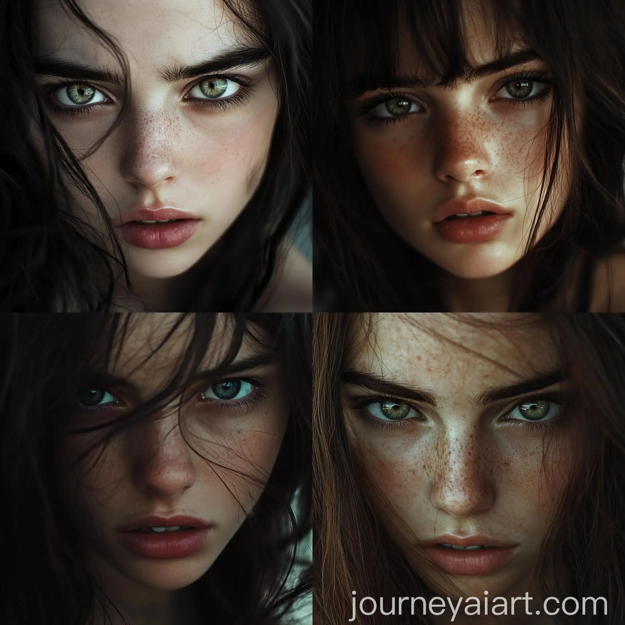 Portrait-of-a-Determined-Girl-with-Dark-Brown-Hair-and-Sunken-Eyes