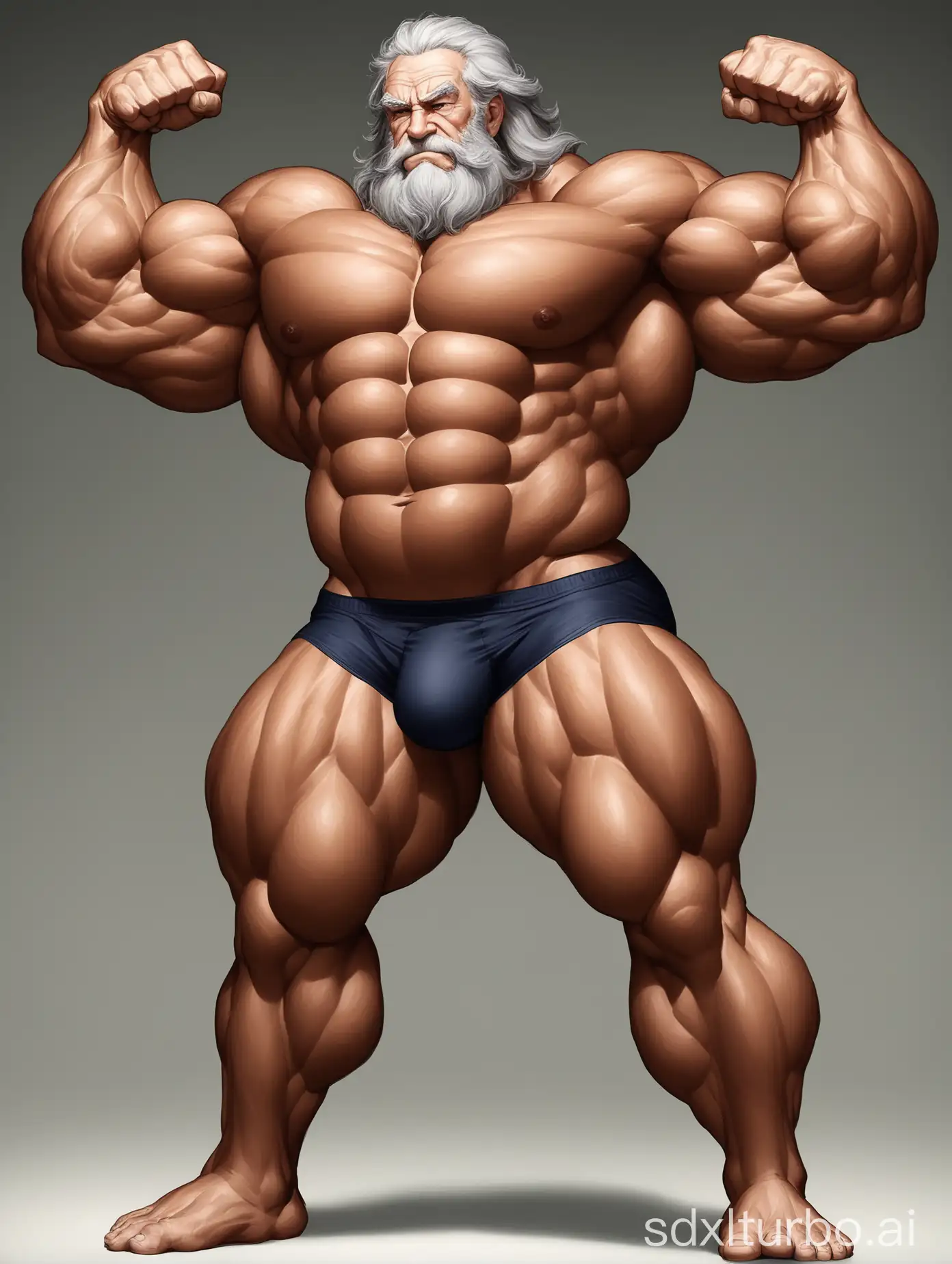 Elderly-Bodybuilder-Showing-Massive-Muscles-in-Underwear