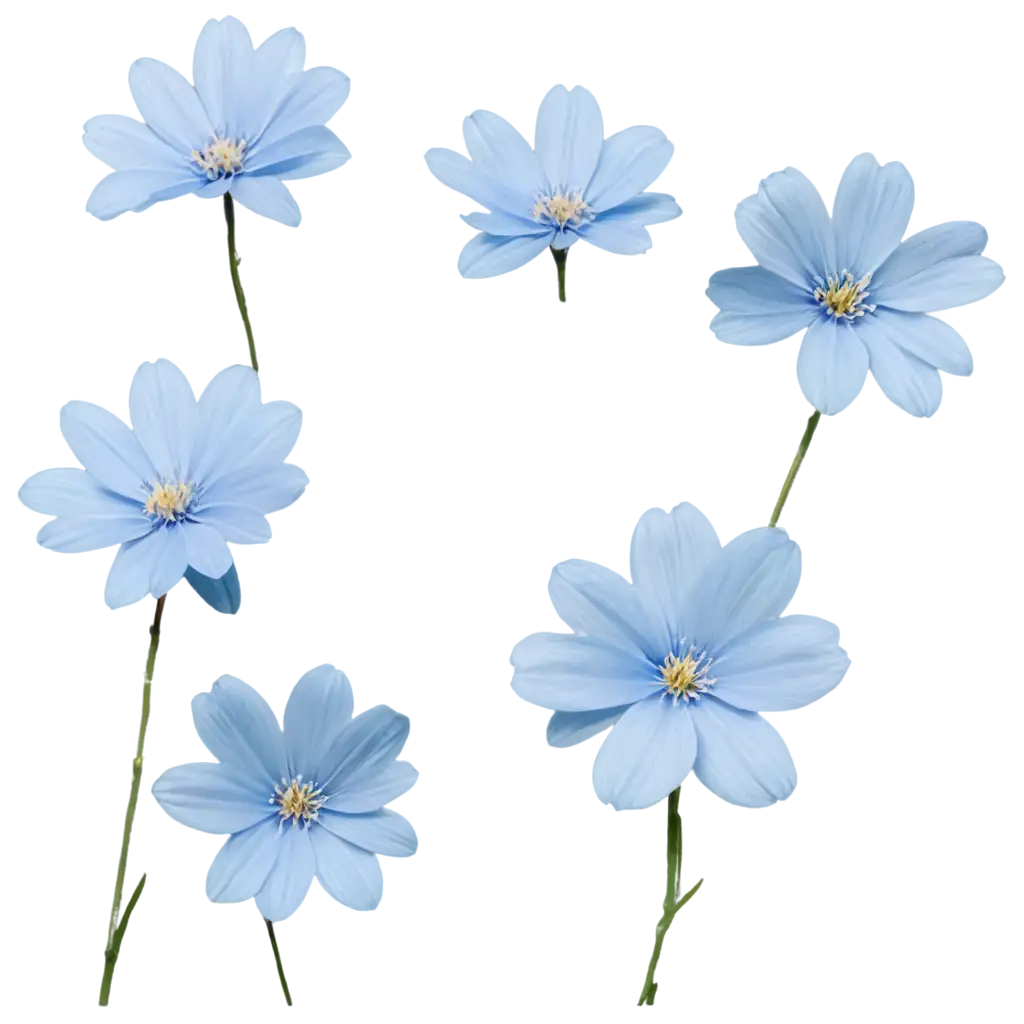 Tender-Blue-Flowers-PNG-Image-for-Diverse-Applications