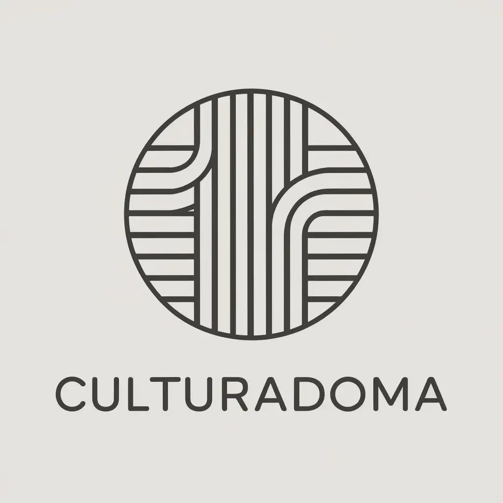 LOGO Design for CulturaDoma Plaster Products and Antiquity Inspired Vector Logo