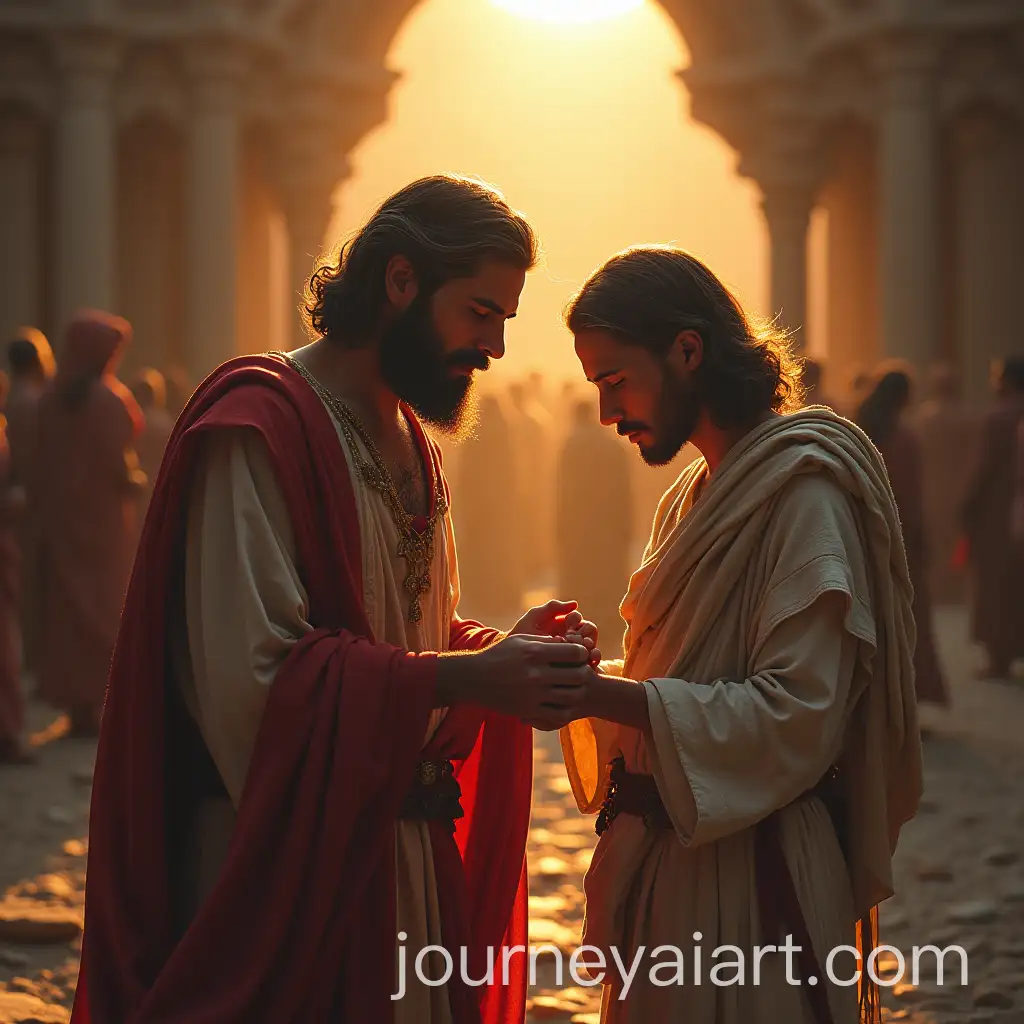 David-the-Prophet-in-Biblical-Setting