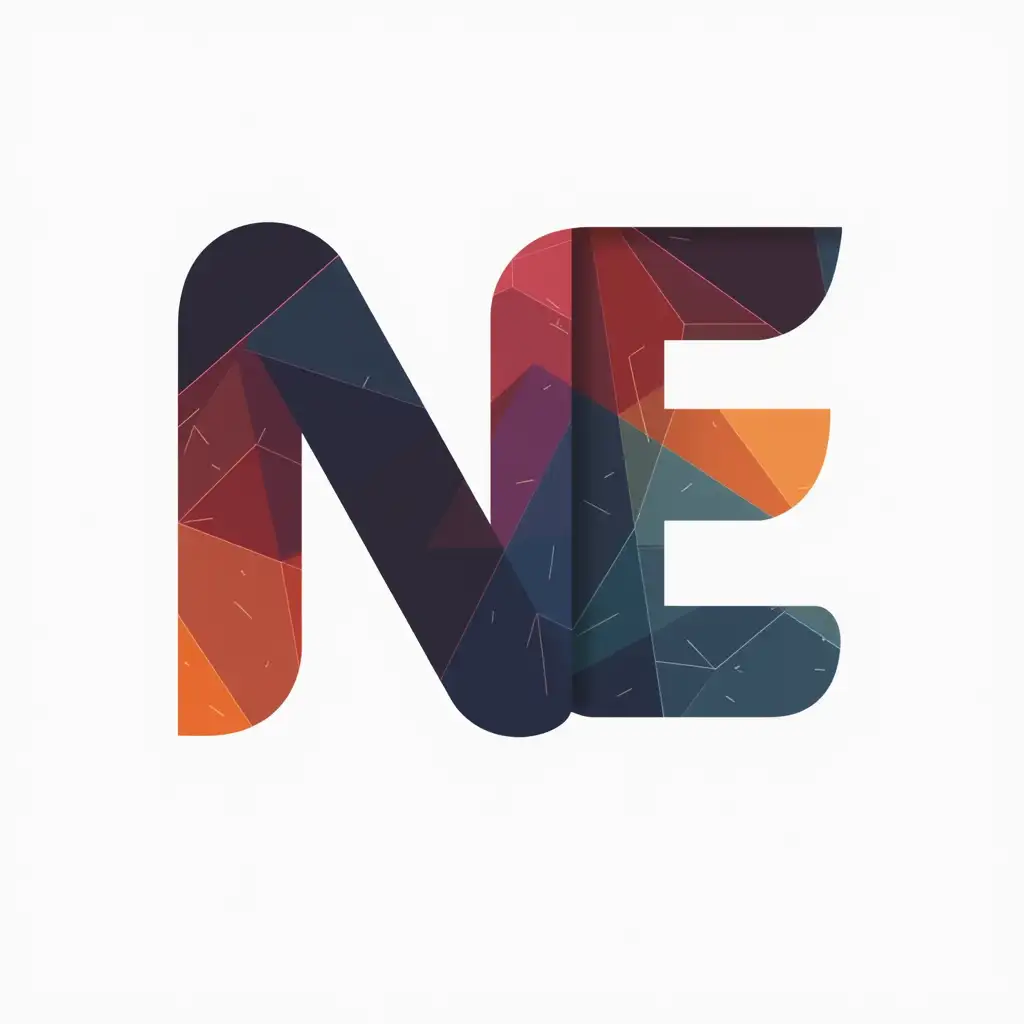 NE logo abstract