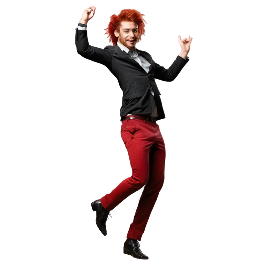 Jazz-Dancer-PNG-Image-with-Red-Hair-High-Quality-Transparent-Background