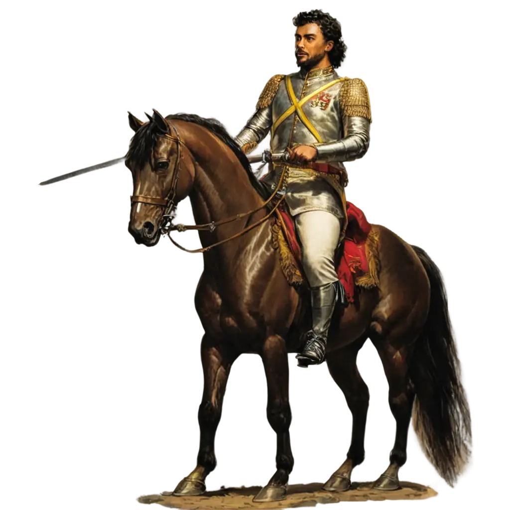 Create-PNG-Image-D-Pedro-Riding-Horse-Proclaiming-Brazilian-Independence