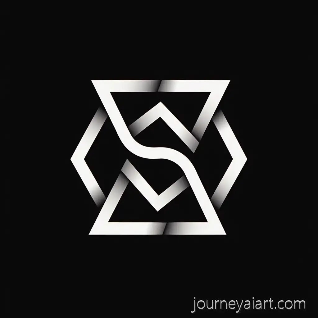 Minimal-Geometric-Techno-Logo-for-Sonno-in-Black-and-White