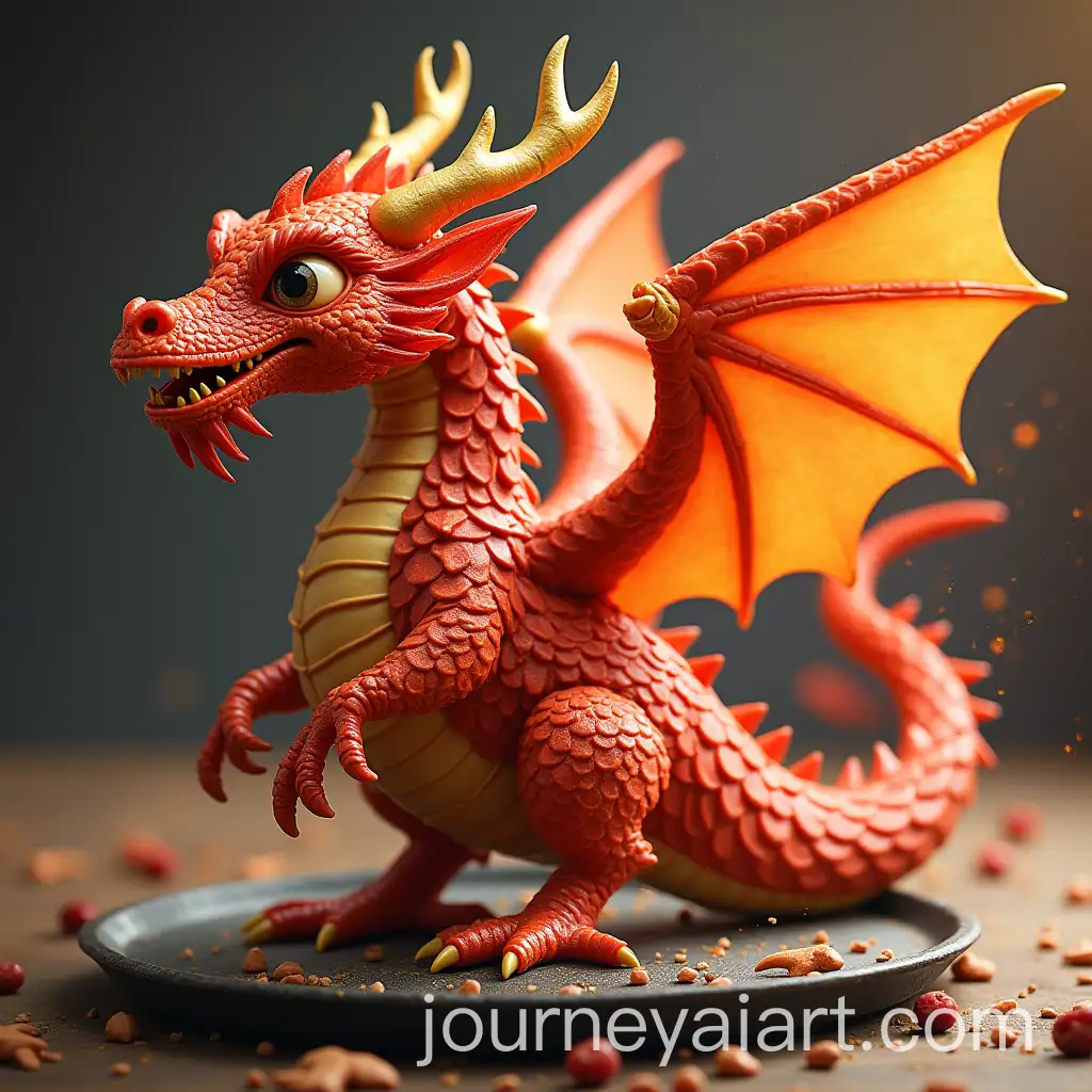 Mythical-Dragon-Chicken-Hybrid-Creature-in-a-Fantasy-Setting