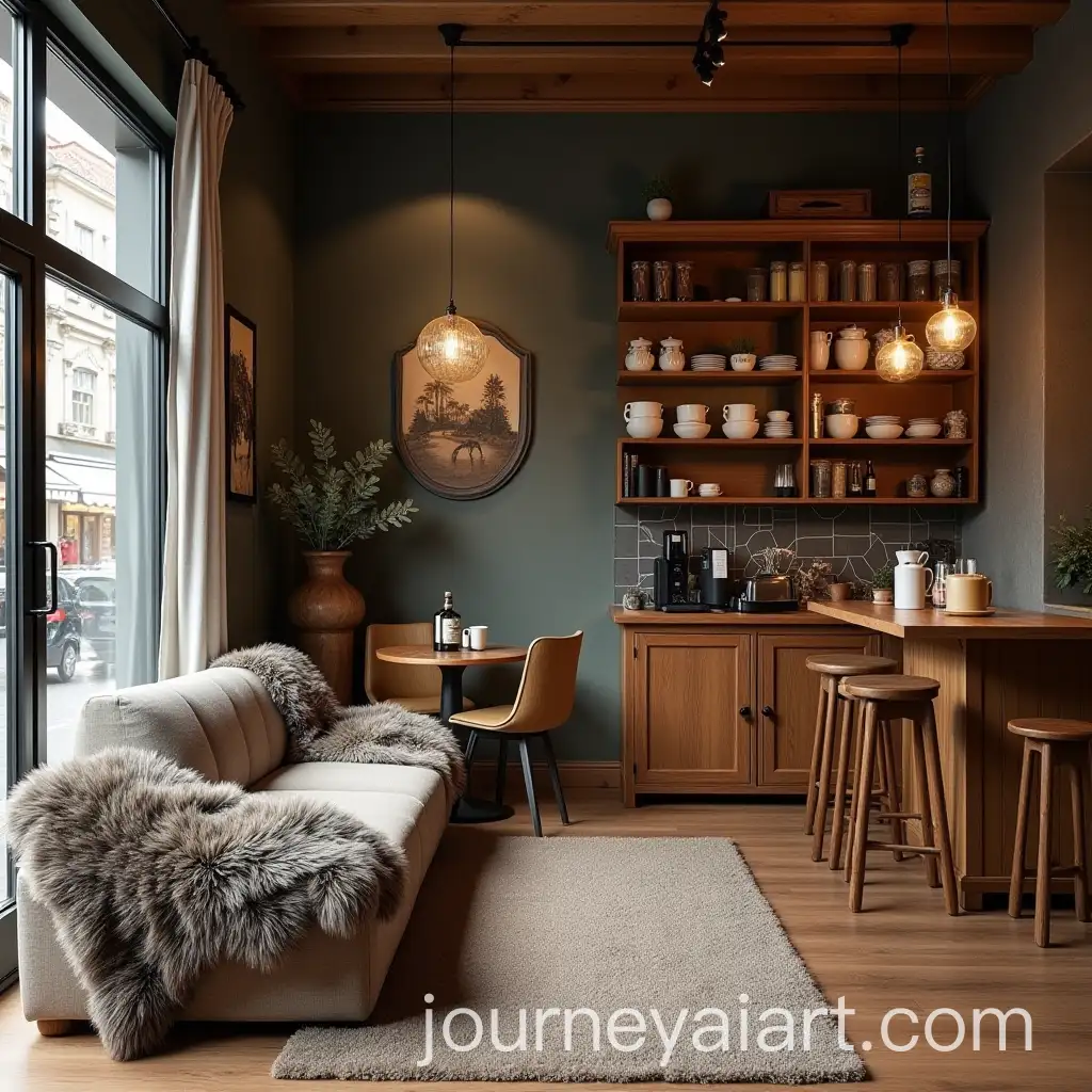 CoAI-Art-Prompt-Expansionzy-Nordic-Coffee-Shop-Interior-with-Wooden-Furniture-and-Plush-Fur-Throws