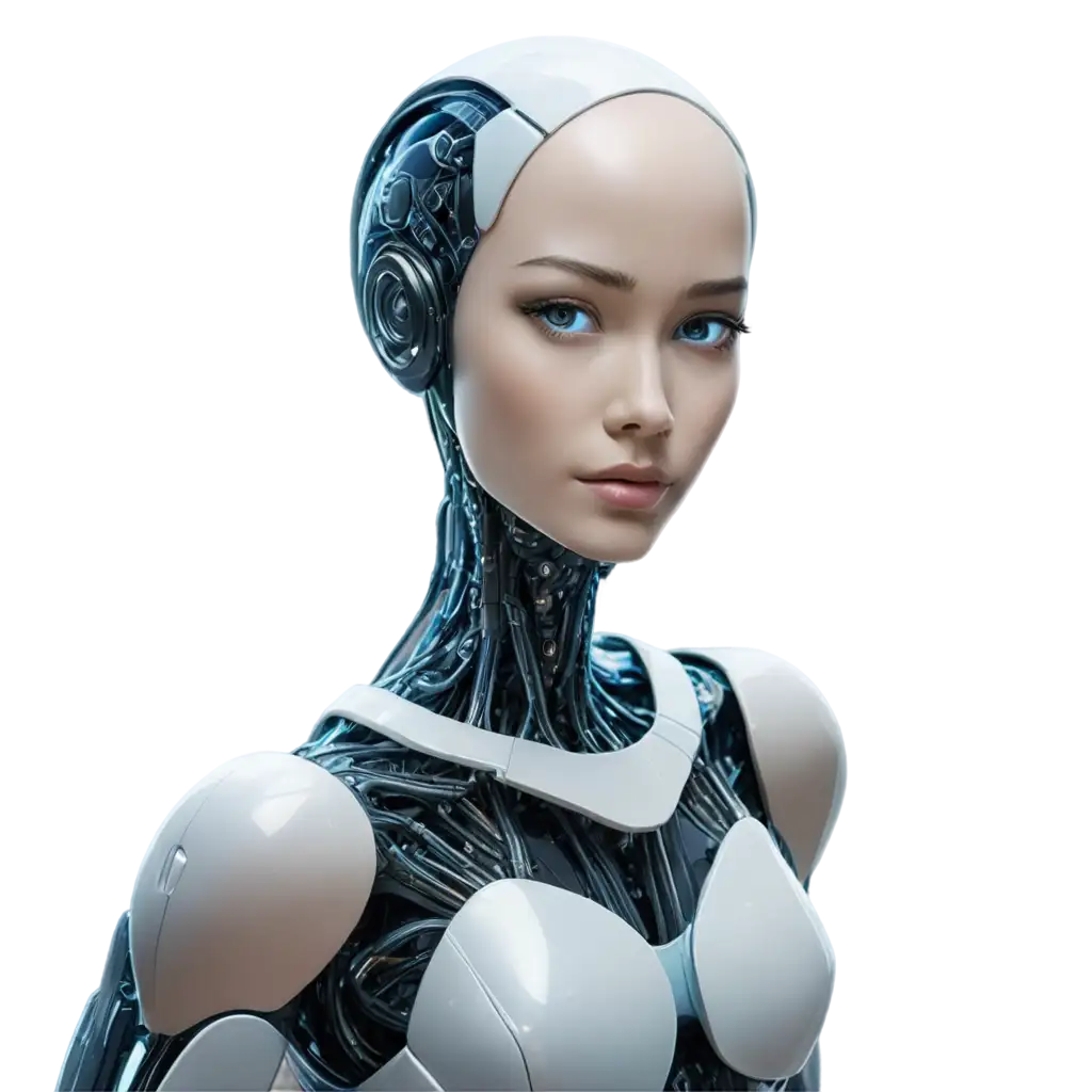 Futuristic-AI-Humanoid-Robot-PNG-A-CuttingEdge-Vision-of-Artificial-Intelligence