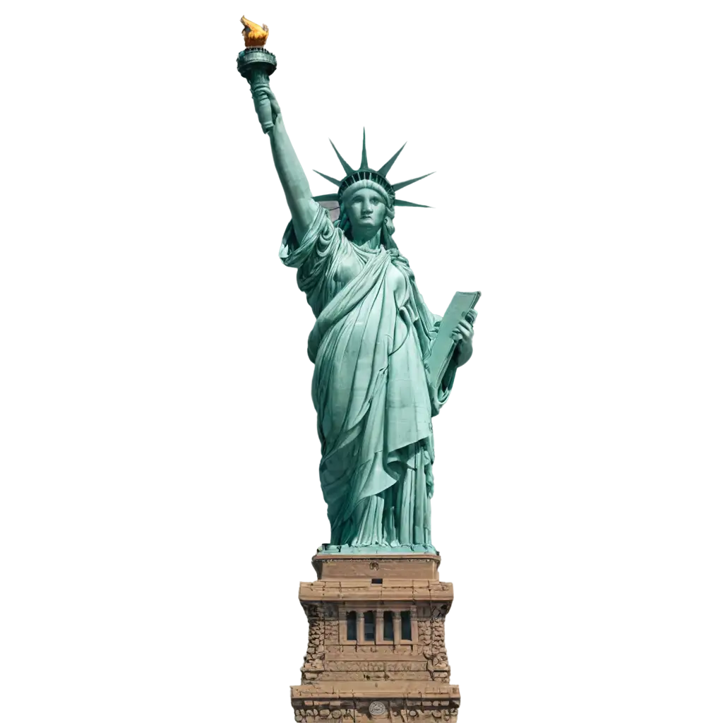 HighQuality-Statue-of-Liberty-PNG-Image-for-Diverse-Applications