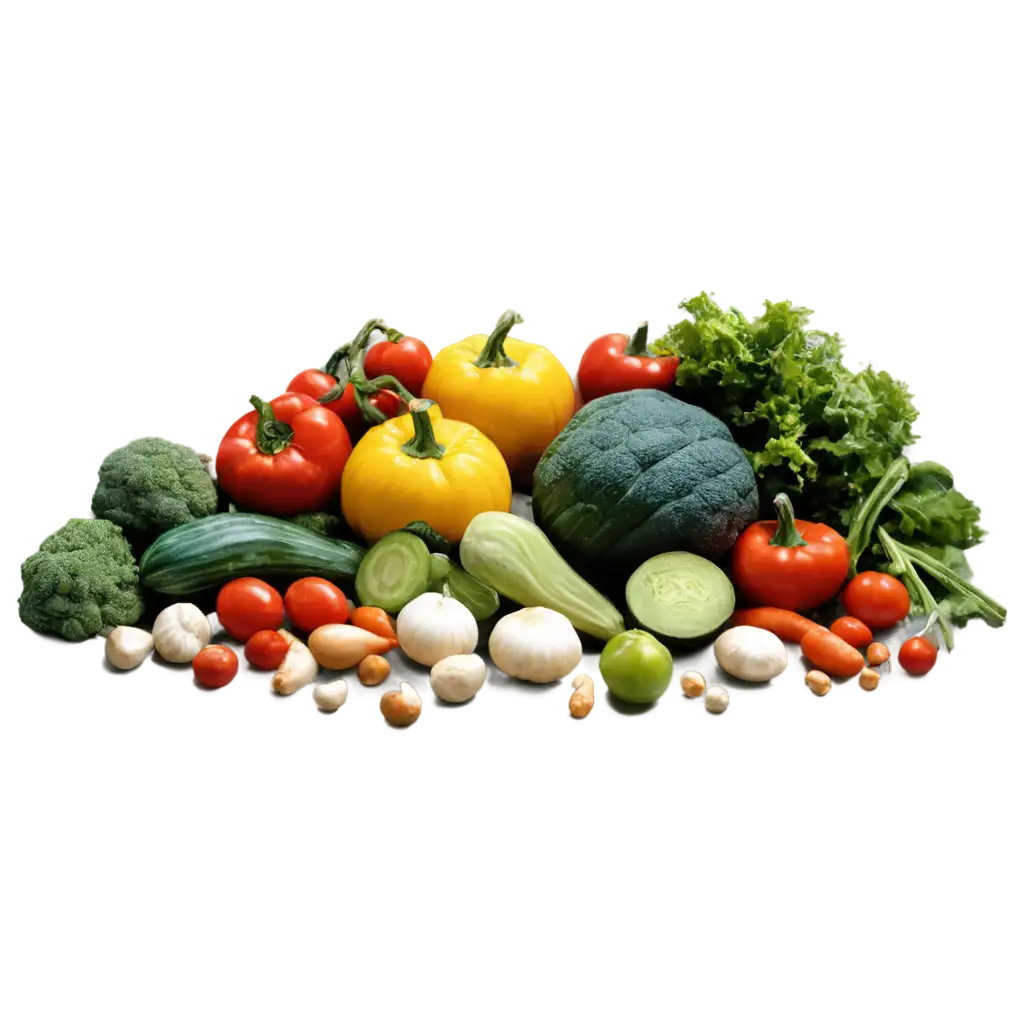 HighResolution-PNG-of-Vibrant-Fresh-Vegetables-Colorful-Organic-Produce-Arrangement-for-Healthy-Food-Photography