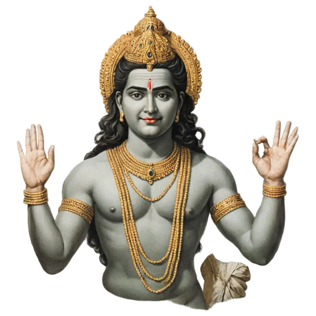 Lord-Vishnu-PNG-Image-HighQuality-and-Versatile-Artwork-for-Creative-Projects