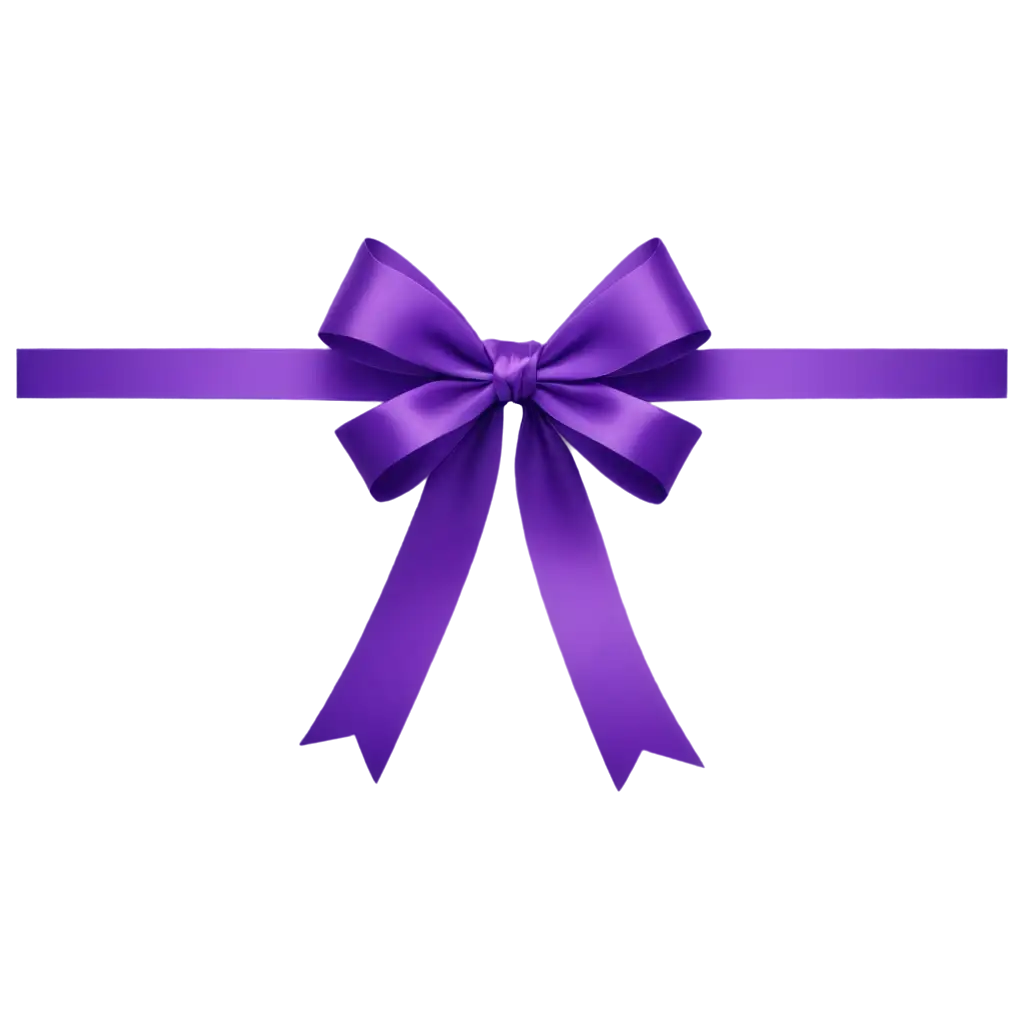 Elegant-Purple-Gift-Ribbon-with-Bow-PNG-Perfect-for-Gift-Wrapping-Designs