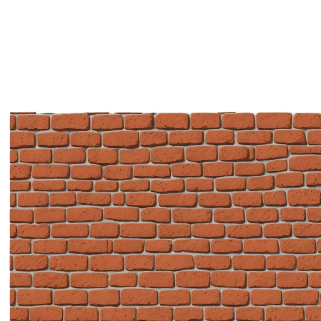 Full-Bricks-Wall-PNG-Realistic-and-CartoonStyle-Visual-for-Versatile-Applications