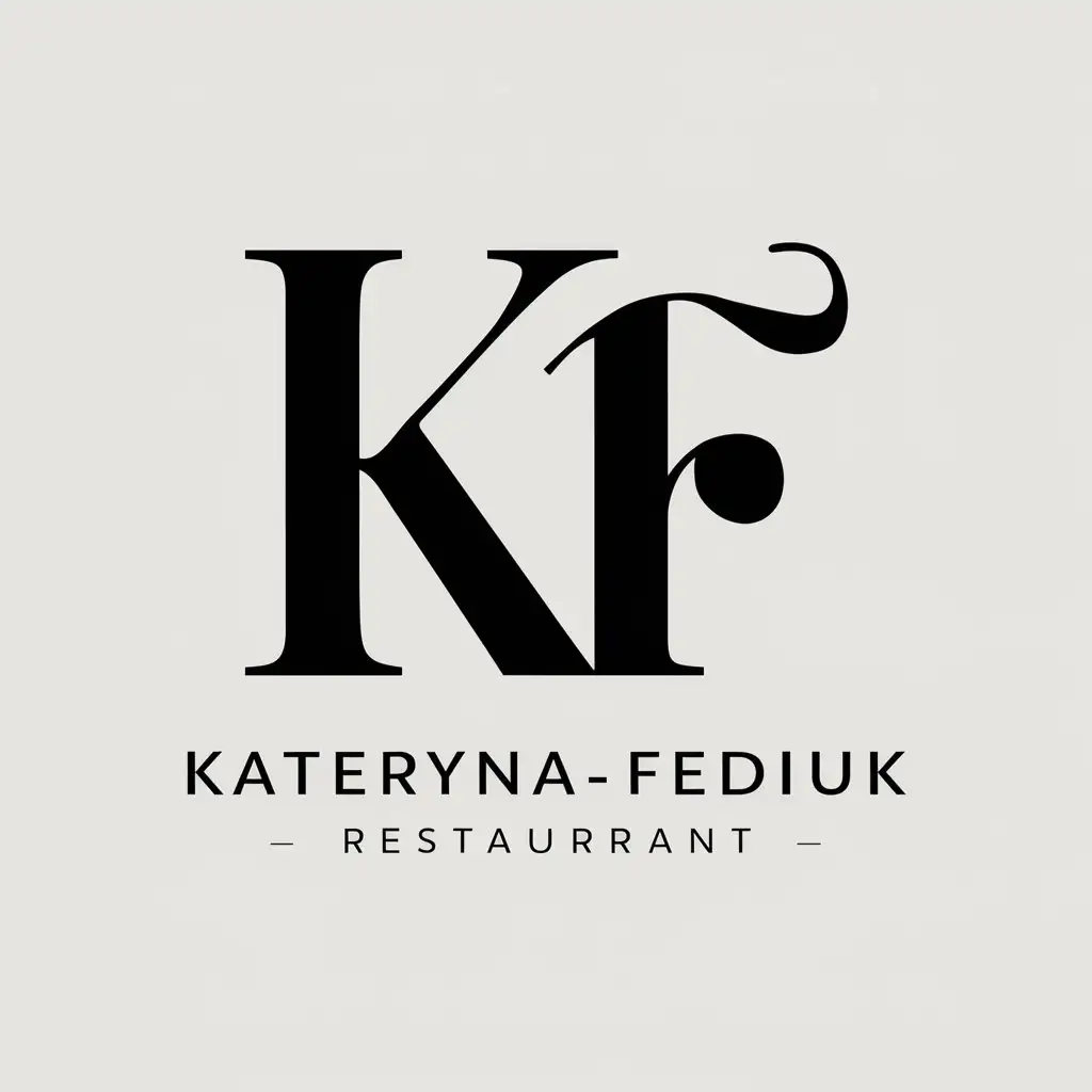 LOGO-Design-for-Kateryna-Fediuk-Minimalistic-Vector-Design-for-Restaurant-Industry