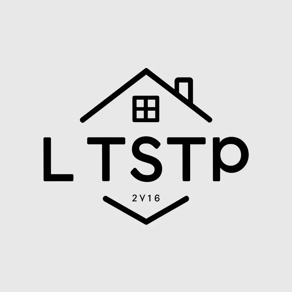 LOGO-Design-For-LtStp-Minimalistic-Vector-Logo-for-Home-Family-Industry