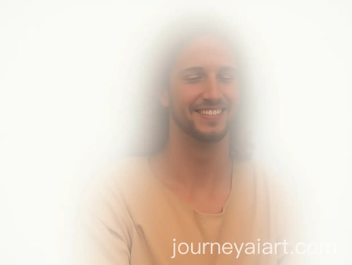 Portrait-of-Jesus-Smiling-with-Soft-Expression-Against-a-White-Background