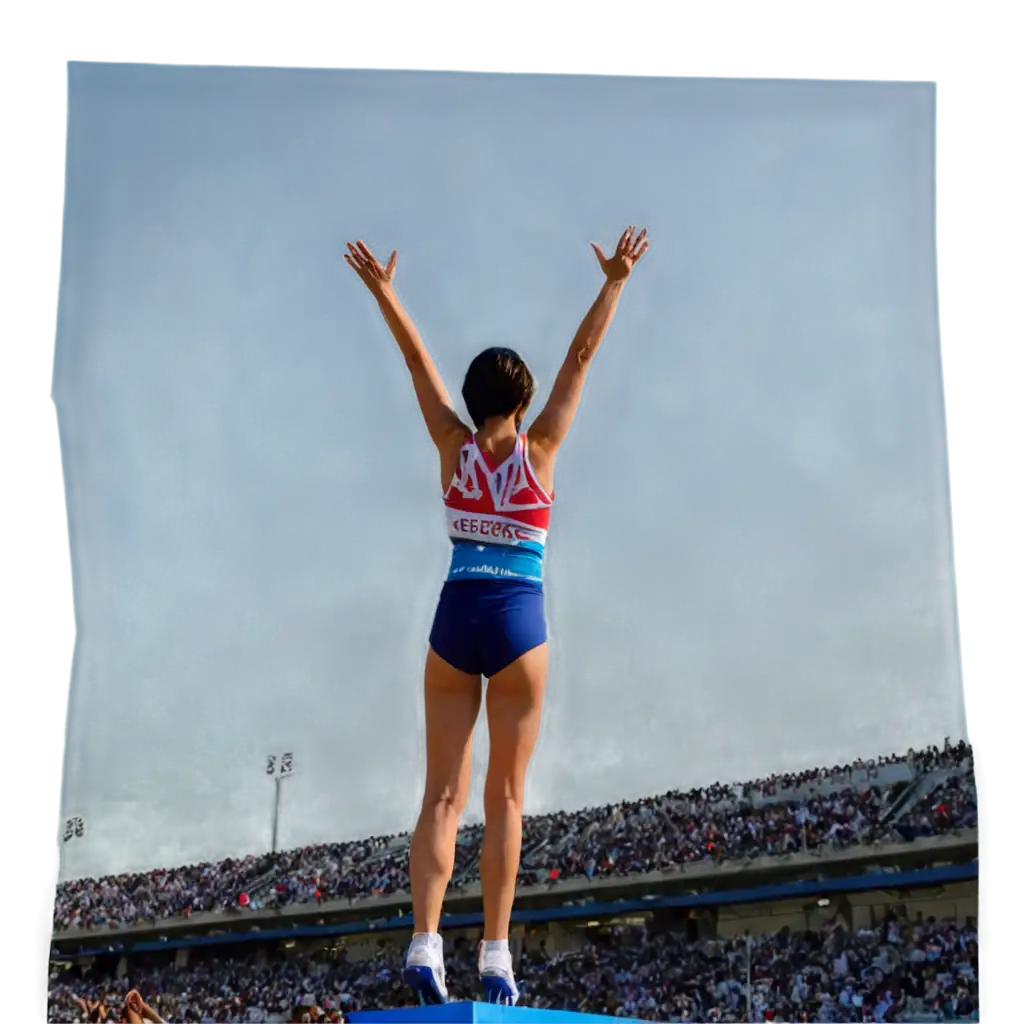 Ultra-High-Quality-PNG-Image-of-Family-People-at-Olympic-Sport-Festival-Under-Beautiful-Blue-Sky-with-Sun-and-White-Clouds