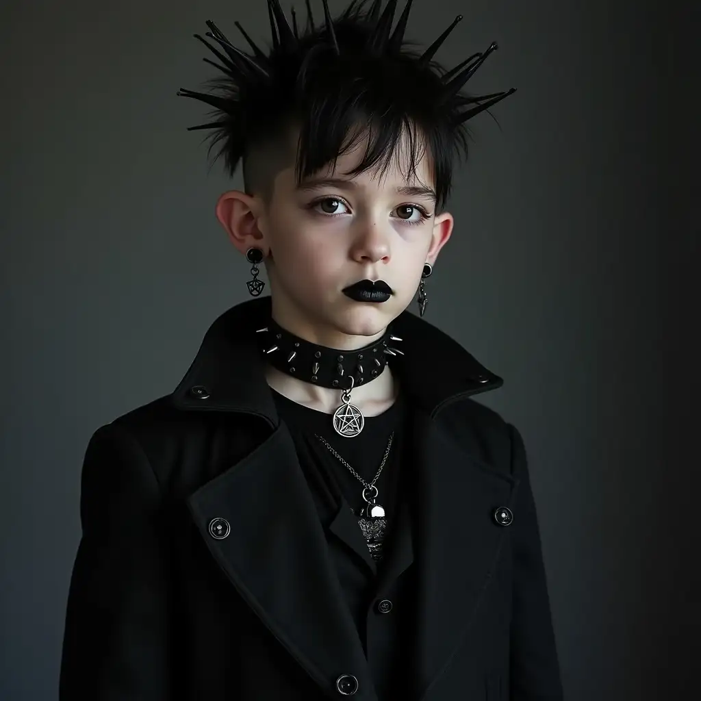 Young-Gothic-Boy-Putting-on-Demonia-Damned-Platforms