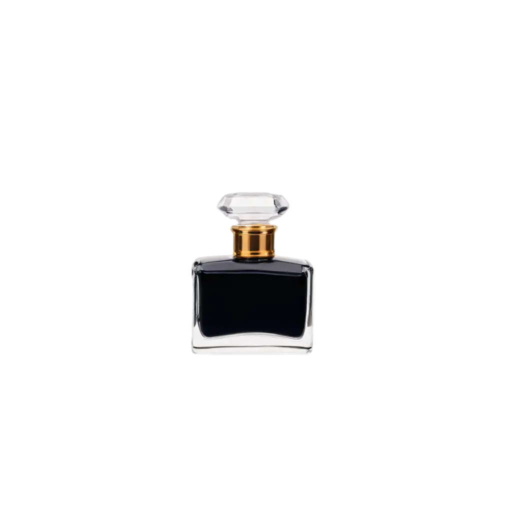 Stunning-HD-PNG-Image-of-a-Single-Square-Perfume-Bottle-with-Vivid-Color-Essence