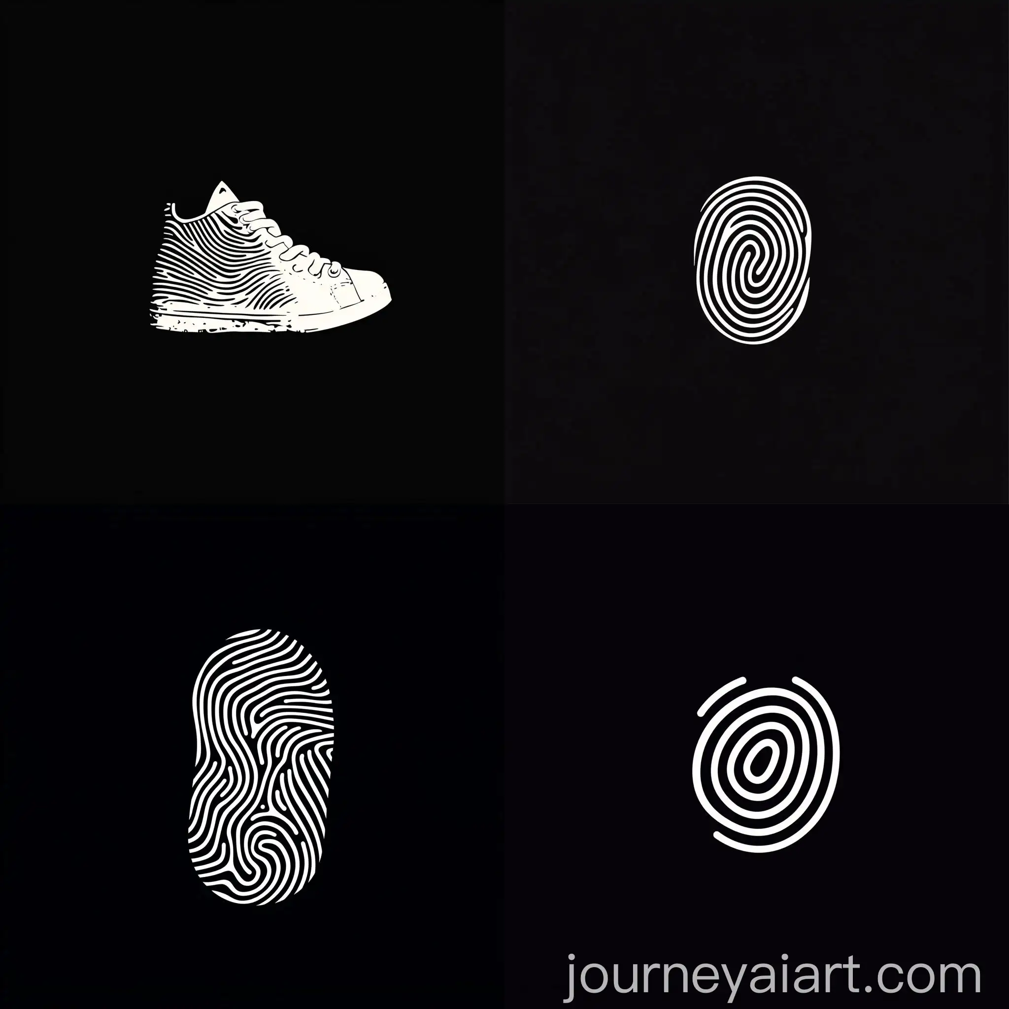 Unique-Shoe-Brand-Logo-Design-Inspired-by-Fingerprints