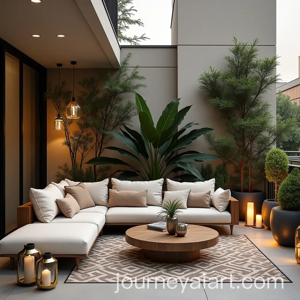 Modern-Luxury-Balcony-Design-with-Cozy-Seating-and-Elegant-Decor