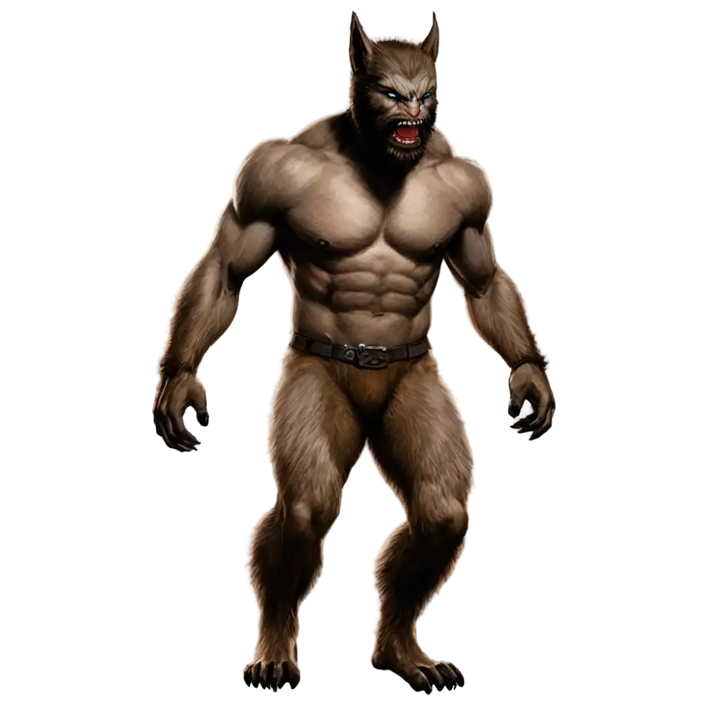 WolfMan-PNG-Image-HighQuality-Transparent-Design-for-Multiple-Uses