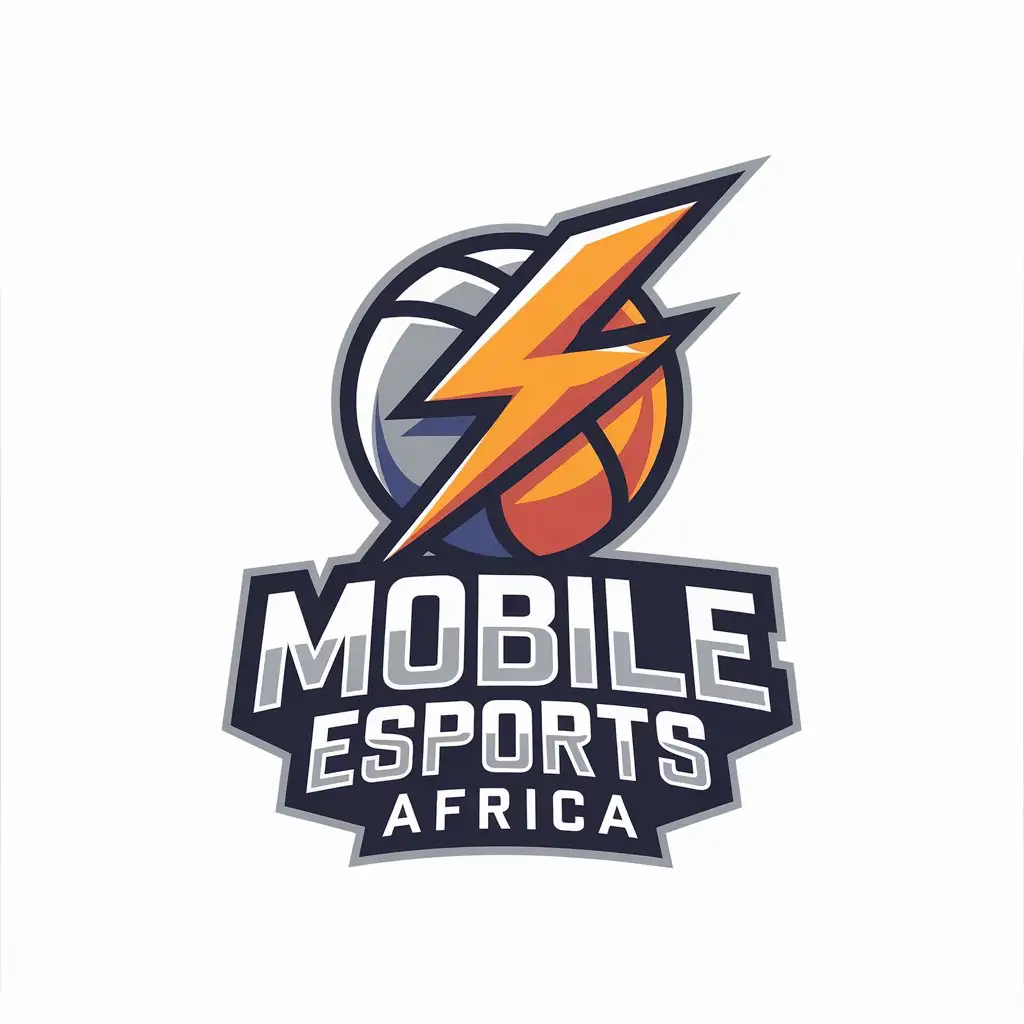 LOGO Design for Mobile Esports Africa Sports Fitness Theme with Clear Background