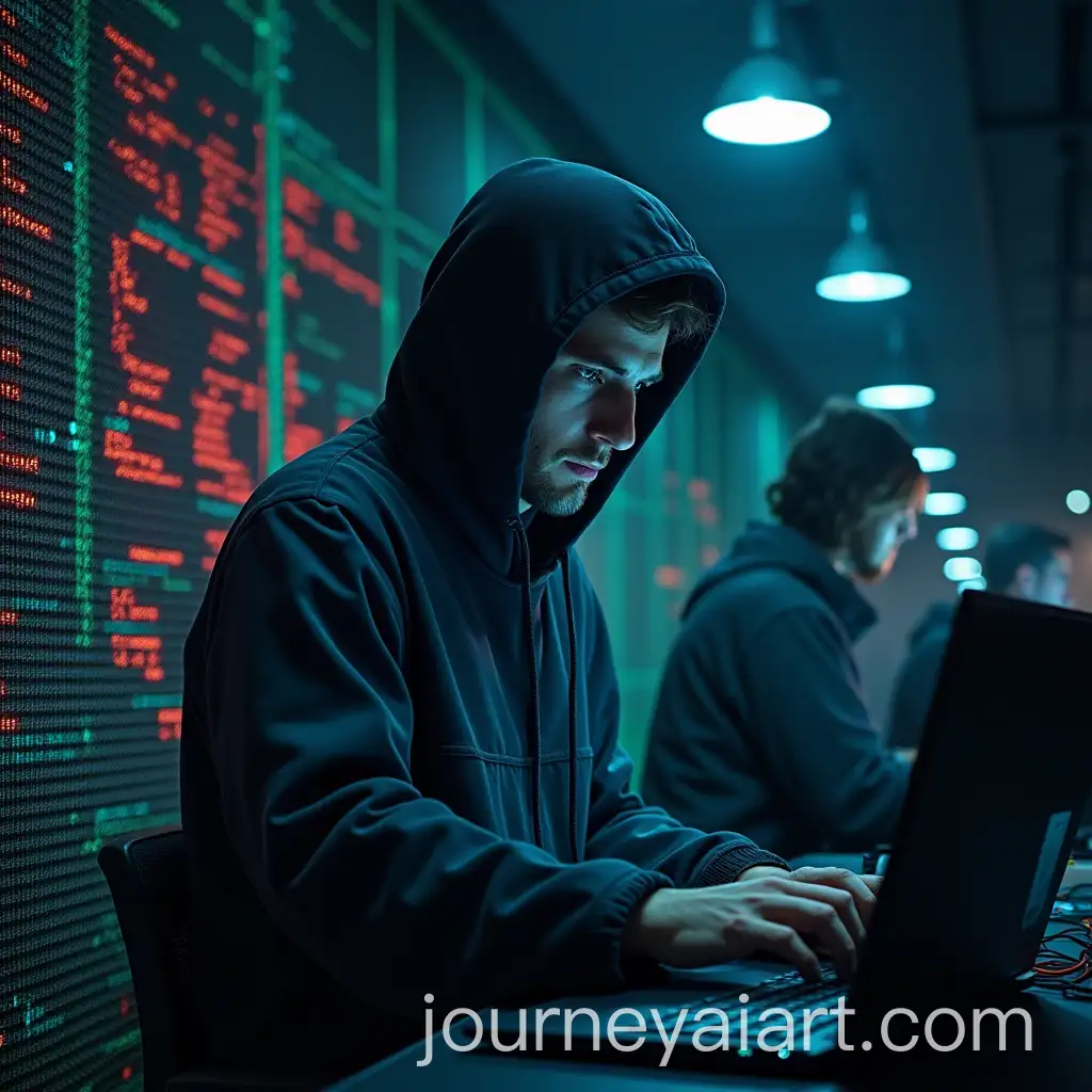 Intricate-Hacker-at-Work-with-Code-on-Multiple-Screens