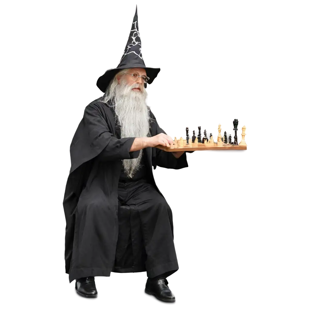 Wizard-Playing-Chess-PNG-Image-Magical-Strategy-in-Digital-Art